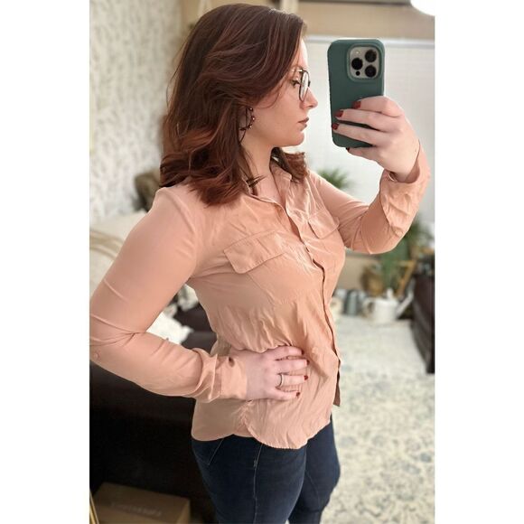 Express Button Down Top - Picture 8 of 8